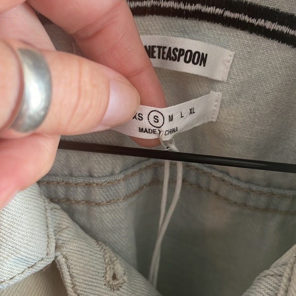 NWT: One Tea Spoon Jean Jacket - Picture 5 of 8